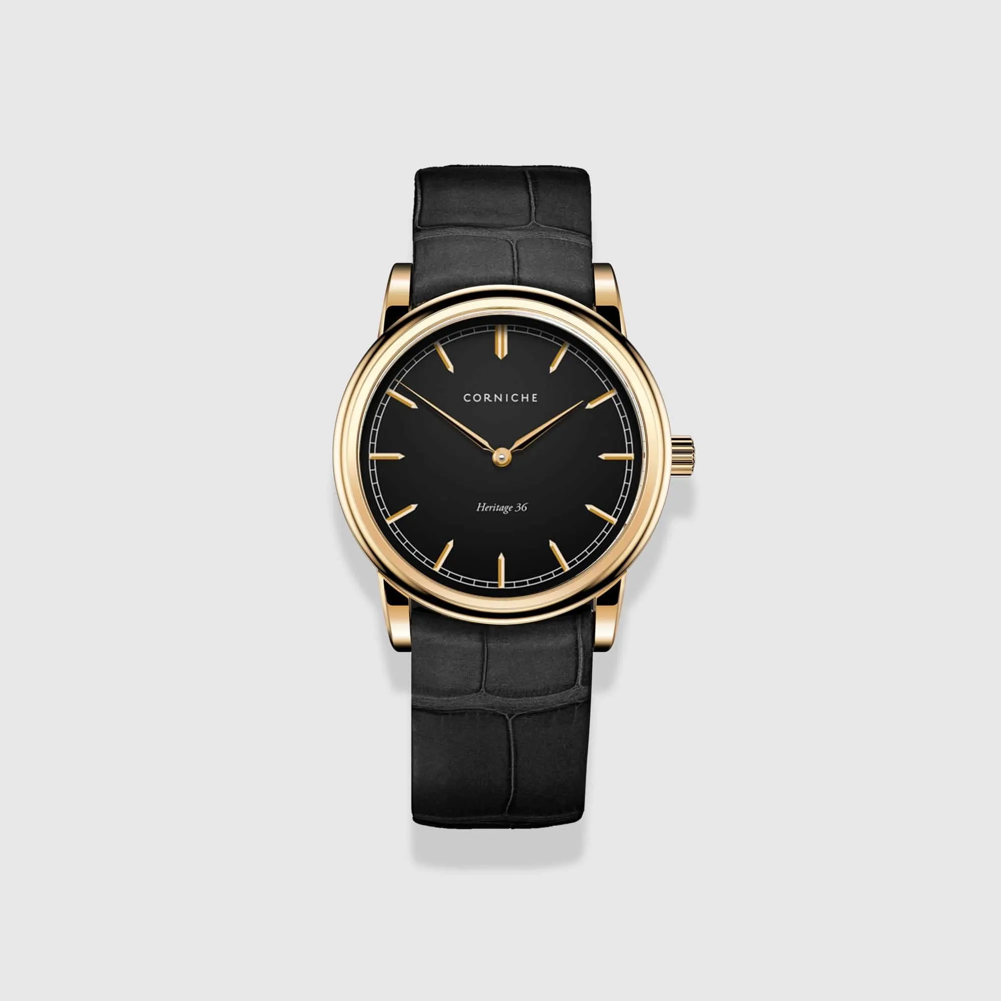 Heritage 36<br>Black Yellow Gold<br>40672