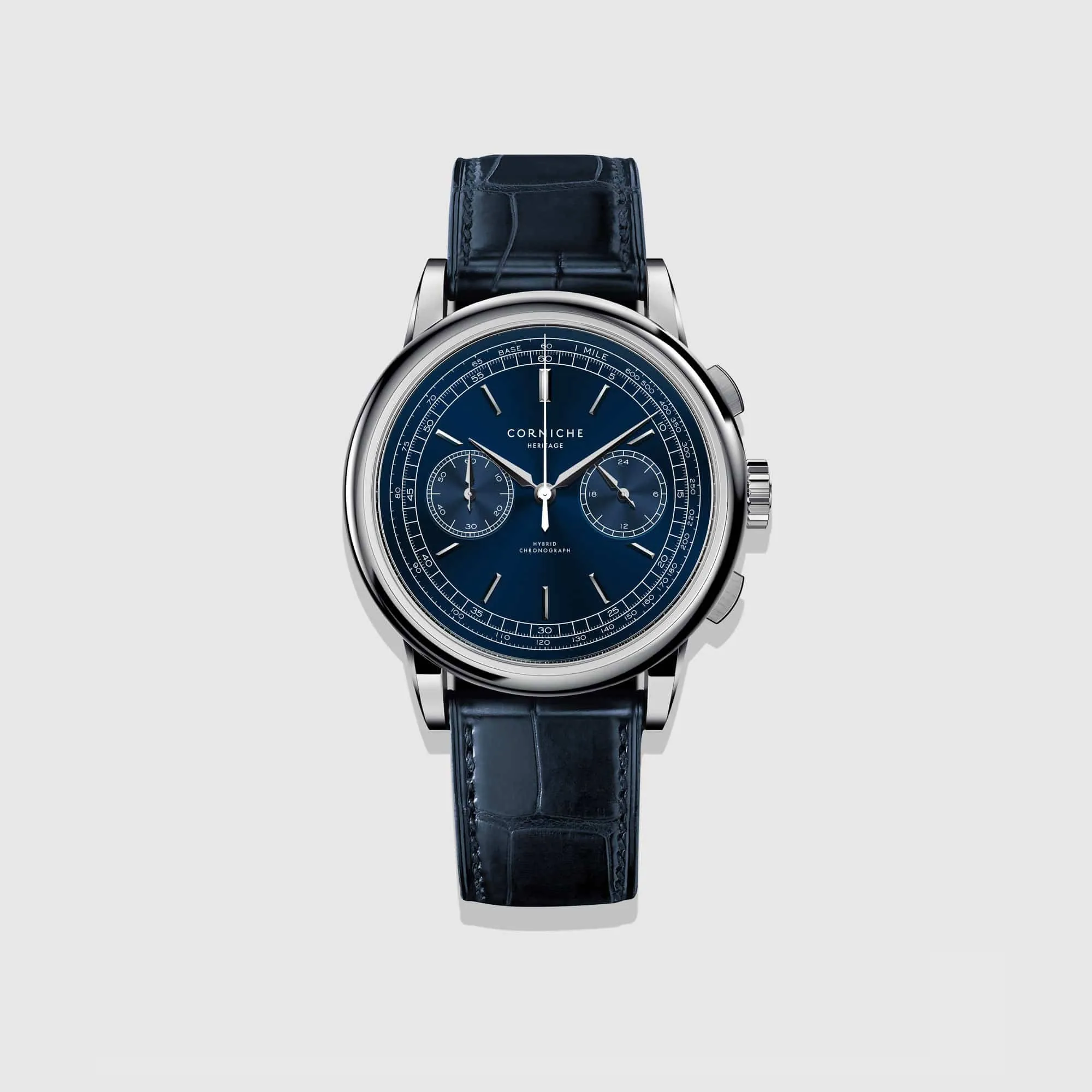 Heritage Chronograph<br>Blue Steel<br>65409