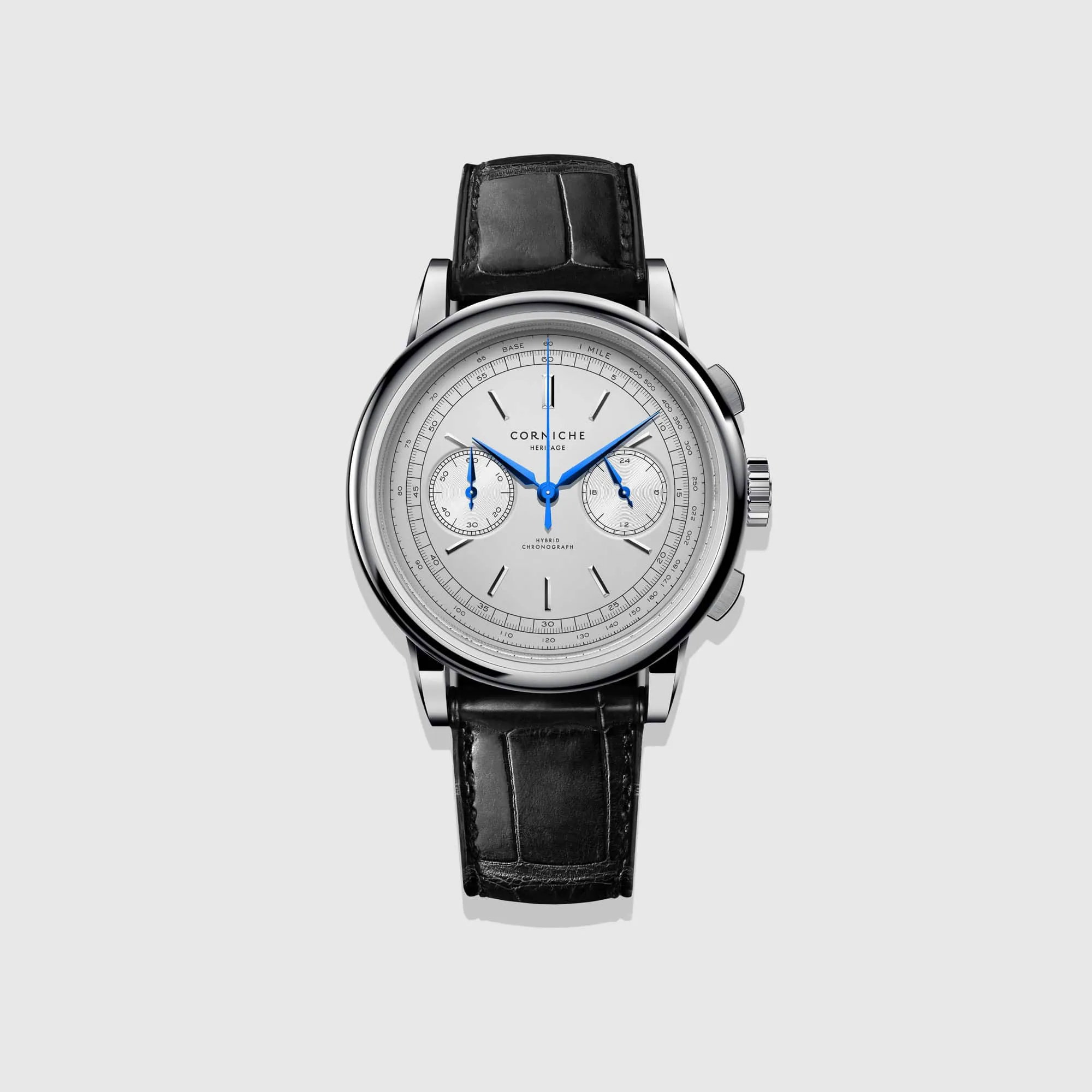 Heritage Chronograph<br>White Steel<br>70983